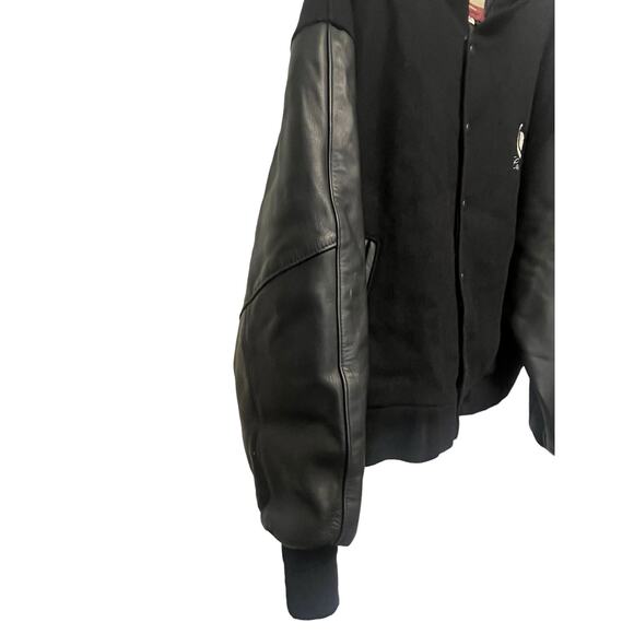 Reed Cadillac Leather & Wool Varsity Jacket Made in the USA 2X - Picture 6 of 8